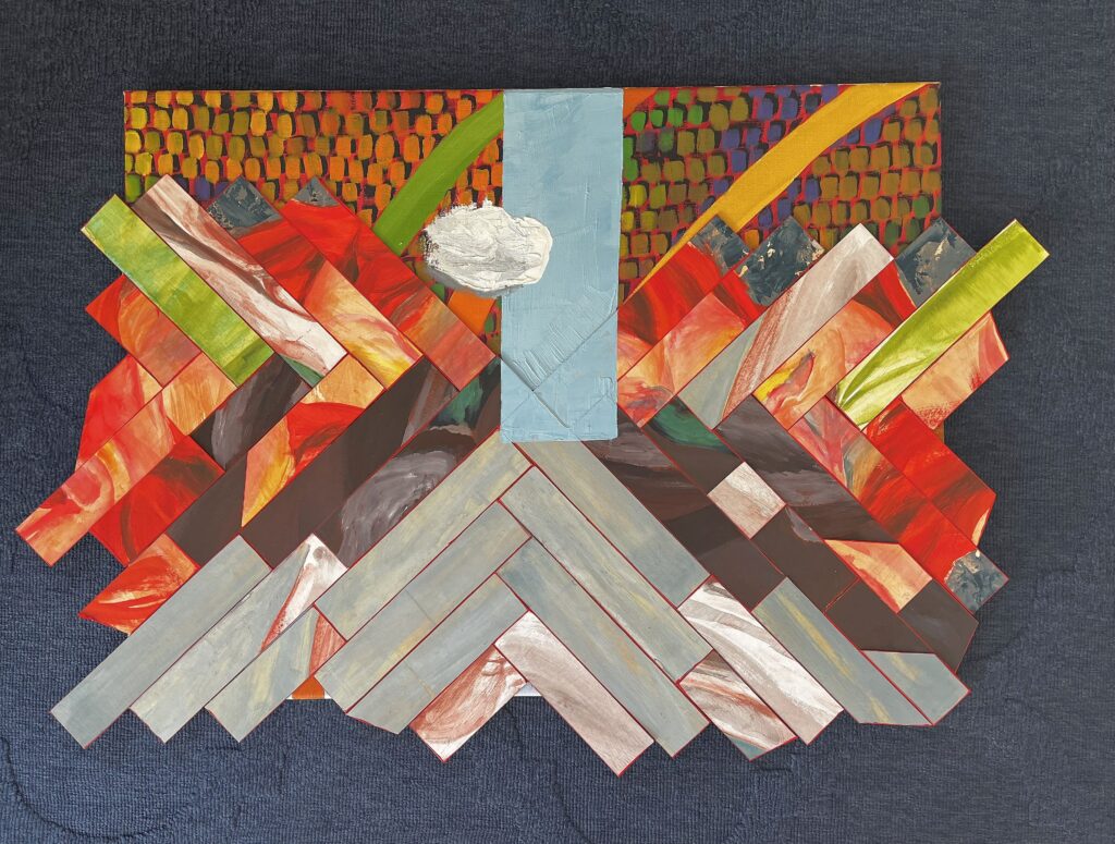 Aleksandra Cybulska, On the road with sister by Cybulska, 2024, 80x60 cm