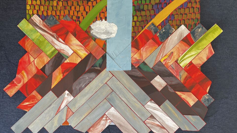 Aleksandra Cybulska, On the road with sister by Cybulska, 2024, 80x60 cm