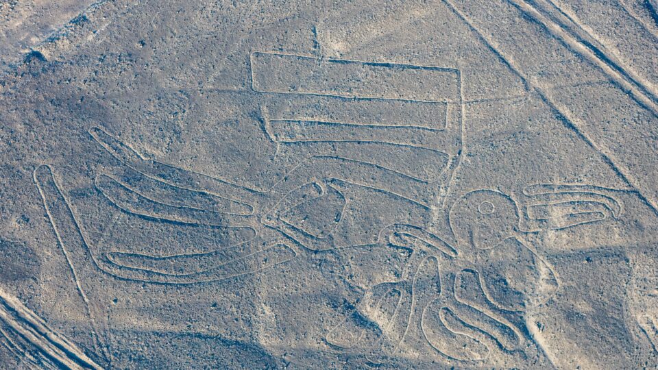 Rysunki z Nazca w Peru, rysunek naziemny